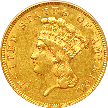 1860 PCGS AU-55.