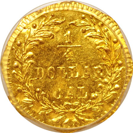 1874 (BG-795) quarter-dollar. PCGS MS-64.