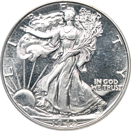 1942 PCGS PF-65.