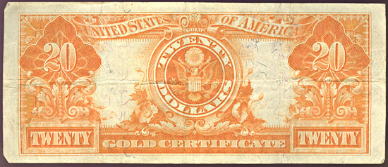 1906 $20.00.  VF.