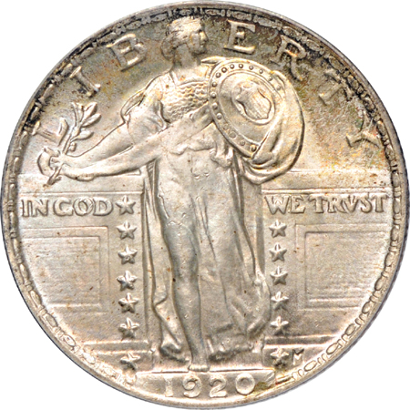 1920 PCGS MS-66 (CAC).