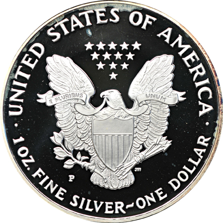 Dansco Album of Proof and BU American Silver Eagles (1986 - 2008).