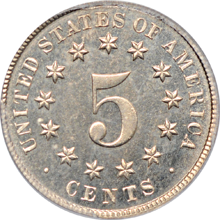 1881 PCGS PF-64.