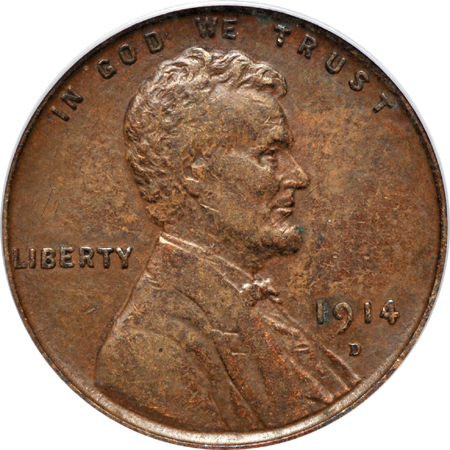 1914-D PCGS VF-35.