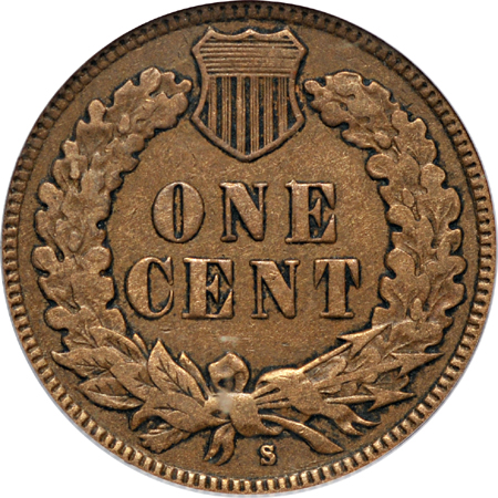 1909-S PCGS VF-25.