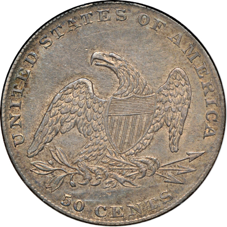 1837 NGC AU-58.