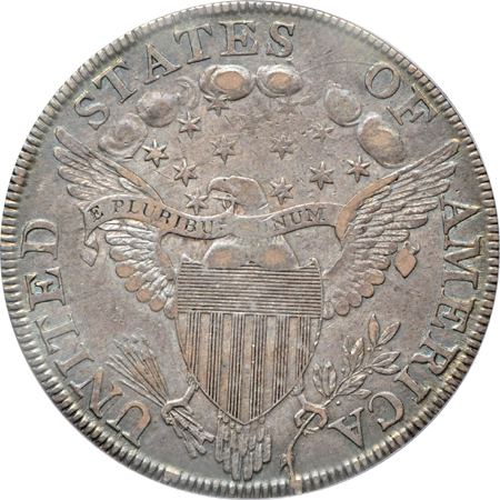 1798 Point 9 Wide Date (B-24, BB-124, R-2). PCGS XF-45.