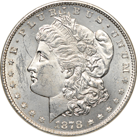 One half-dollar and Four dollar certified type coins.