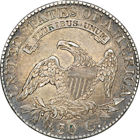 1824 overdate (O-103, R.1) AU.