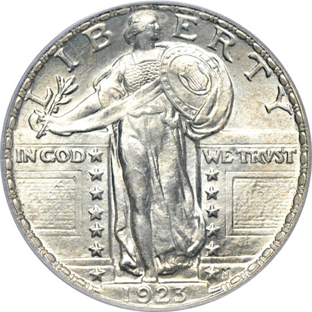 1923 PCGS MS-66.