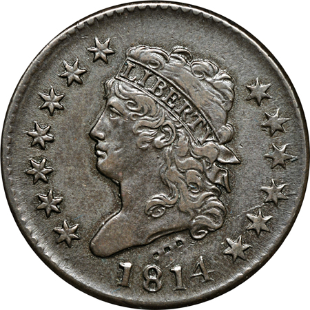 1814 (S-295, R-1) VF.