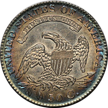 1829 "Small Letters" (O-113a, R.2) NGC AU-53 Insert, Jules Reiver.