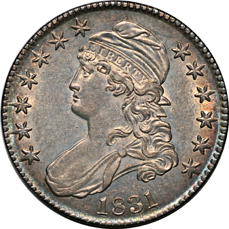 1831 NGC AU-58 Insert, Jules Reiver.