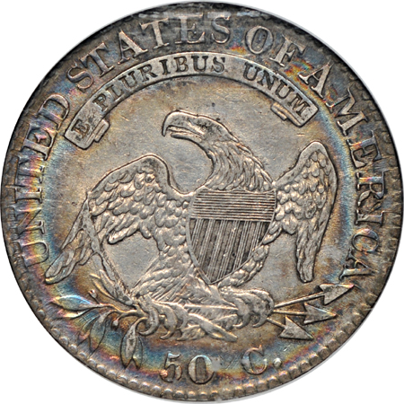 1832 "Large Letters" (O-101, R.2) NGC AU-50.