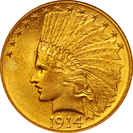 1914 and 1932 ANACS MS-62.