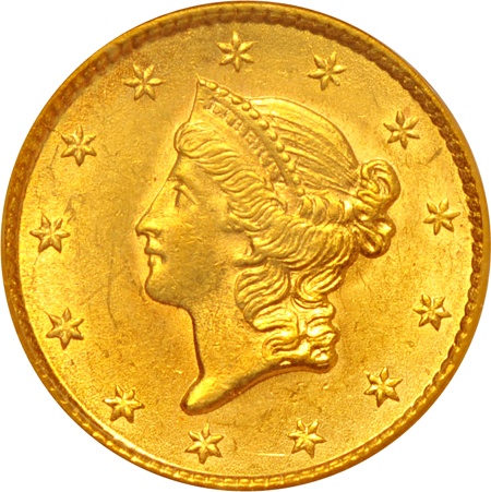 1853 PCGS MS-62.