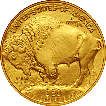 2006 One Oz. First Year Of Issue $50 Gold Buffalo. NGC MS-70.