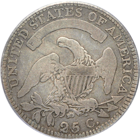 1828 25/50C (B-3) PCGS VG-8.