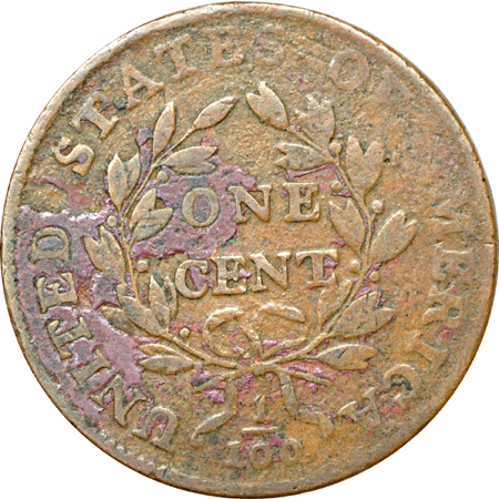 1798 Small 8's/ 2nd Hair Style and Lettering (S-169, R-3) Fine Details.