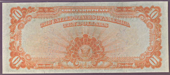 1907 $10.00.  PMG XF-40 EPQ.