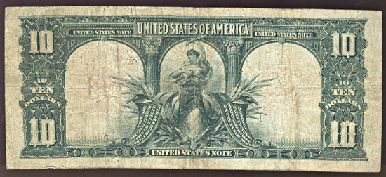 Six Large Size Type Notes and Two Large Size Nationals.