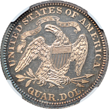 1868 NGC PF-63 Cameo.