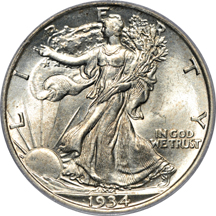 1934-D PCGS MS-65.