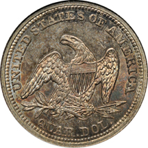 1857 NGC MS-67.