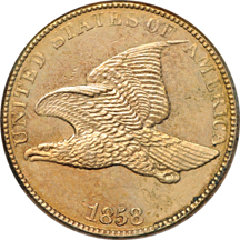 Partial album (1857 - 1909-S) of Flying Eagle and Indian Head cents.