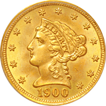 1900 PCGS MS-66.