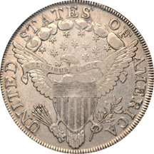 1799 Normal Date (B-9, BB-166, R-2). NGC VF-35.