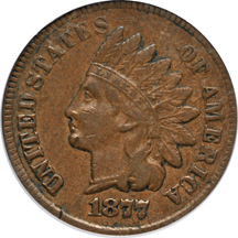 1877 PCGS VF-20.