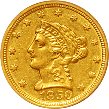 1850-O PCGS AU-53.