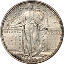 1917-D Type 1 and 1927. PCGS