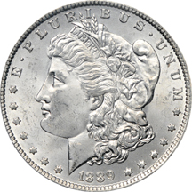 1889-O PCGS MS-64.