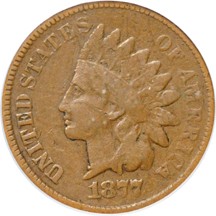 1877 PCGS VG-10.