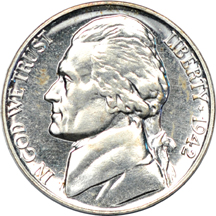 Album (1938 - 2006) of Proof Jefferson nickels.