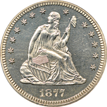 1877 PCGS PF-63CAM.