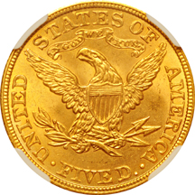 1908 Liberty. NGC MS-64.