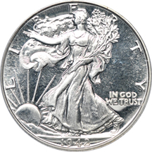 1942 PCGS PF-65.