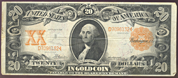 1906 $20.00.  VF.