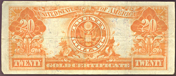 1906 $20.00.  VF.