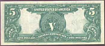 1899 $5.00.  VF.