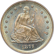 1877-S PCGS MS-66 (CAC).