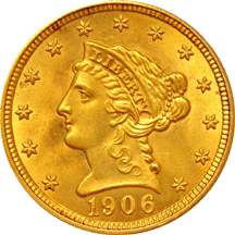 1906 PCGS MS-64.