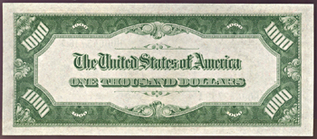 1934-A $1,000.00 St. Louis.  CHCU.