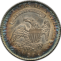 1829 "Small Letters" (O-113a, R.2) NGC AU-53 Insert, Jules Reiver.