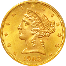 1903-S PCGS MS-64.