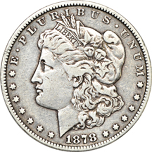 Baker's Dozen of Carson City Morgan dollars.