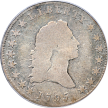 1795 Small Head and Bust (O-126, R-4) PCGS GD-6.